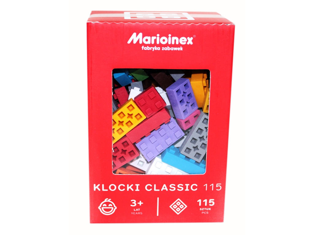 Конструктор KLOCKI CLASSIC. Marioinex 902868. 115 деталей