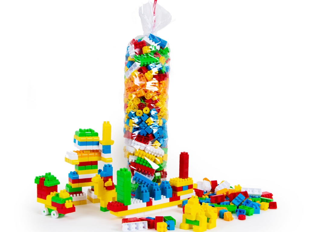 Конструктор Mini Blocks №6, 440 деталей, BAMSIC