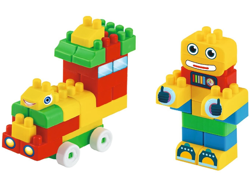 Конструктор Mini Blocks №7, 50 деталей, BAMSIC