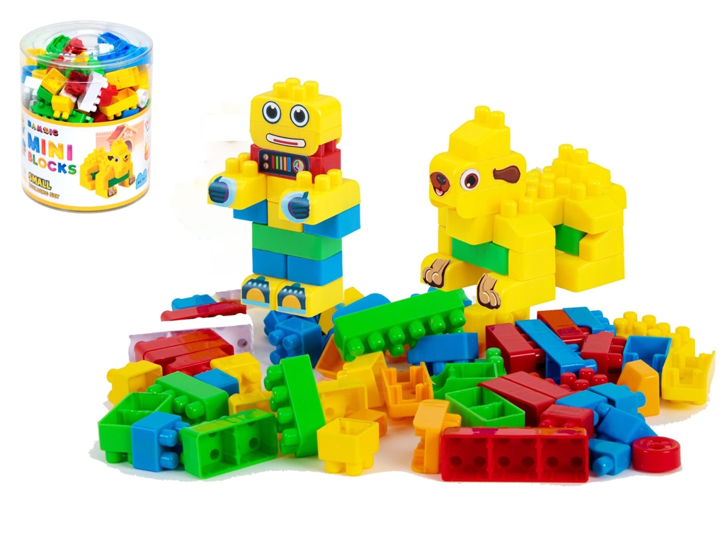 Конструктор Mini Blocks у тубусі №9, 144 деталі, BAMSIC