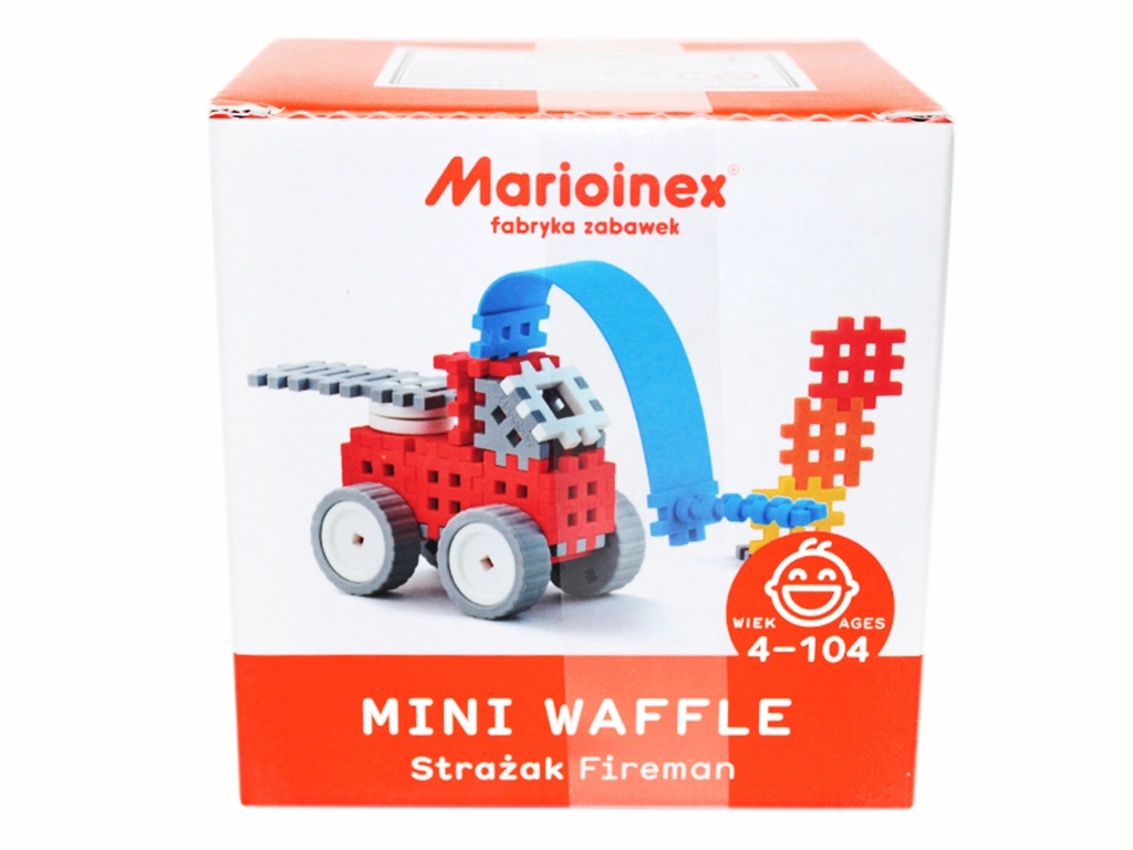 Конструктор MINI WAFFLE FIREMAN. Marioinex 902516. 38 деталей