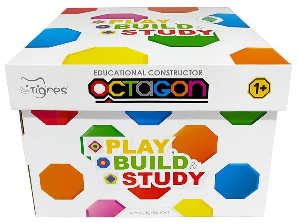 Конструктор Octagon 88 деталей в коробке. Tigres 39773