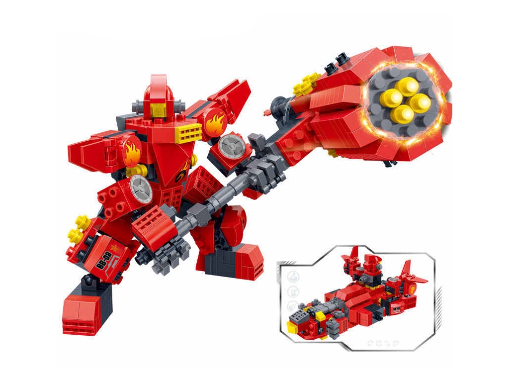 Конструктор-трансформер Mech 2 Титан. BanBao 6316. 351 деталь