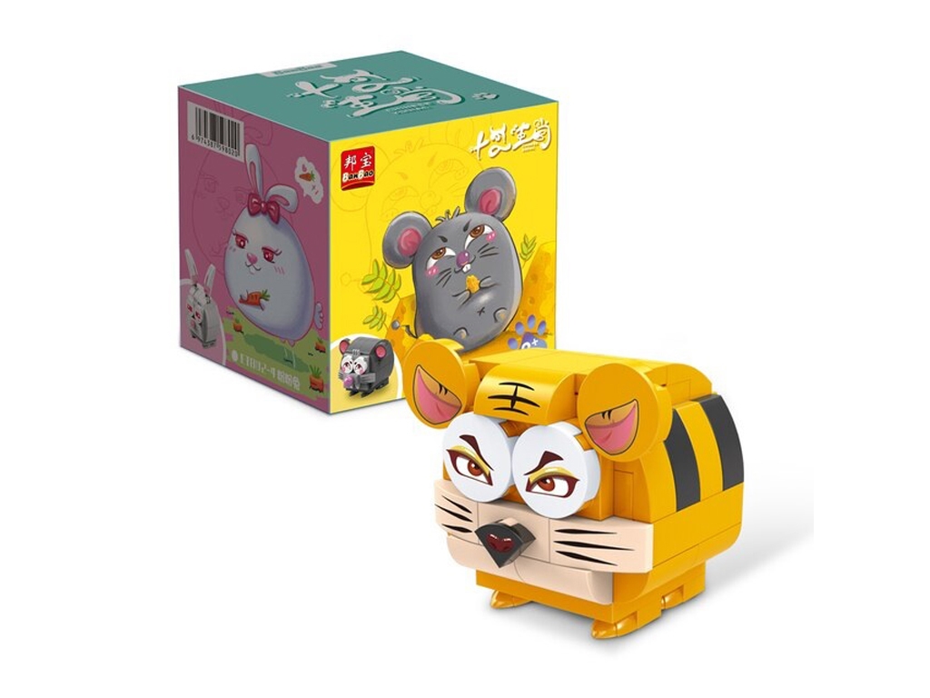 Конструктор Знаки зодіаку Тигрик. BanBao ET802-3. 69 деталей