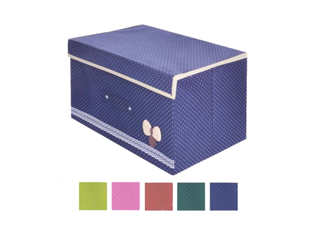 Коробка складная для хранения вещей Бантик 44х34х24см, R15520