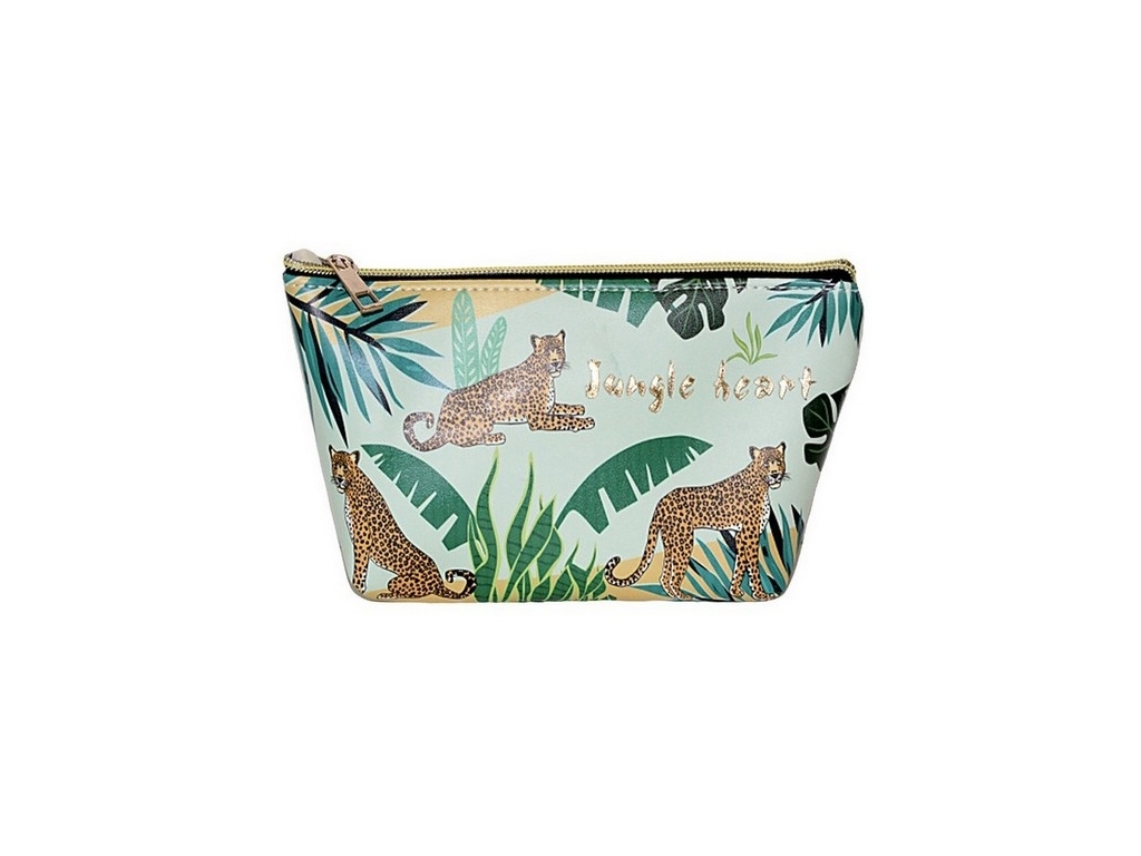 Косметичка WILD 21,5х16,5х12 см, ПУ с печатью, WB308