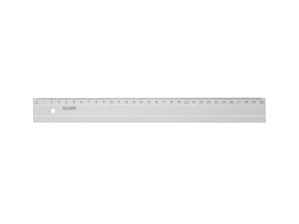 Лінійка безкольорова 30 см. Koh-i-Noor 742610