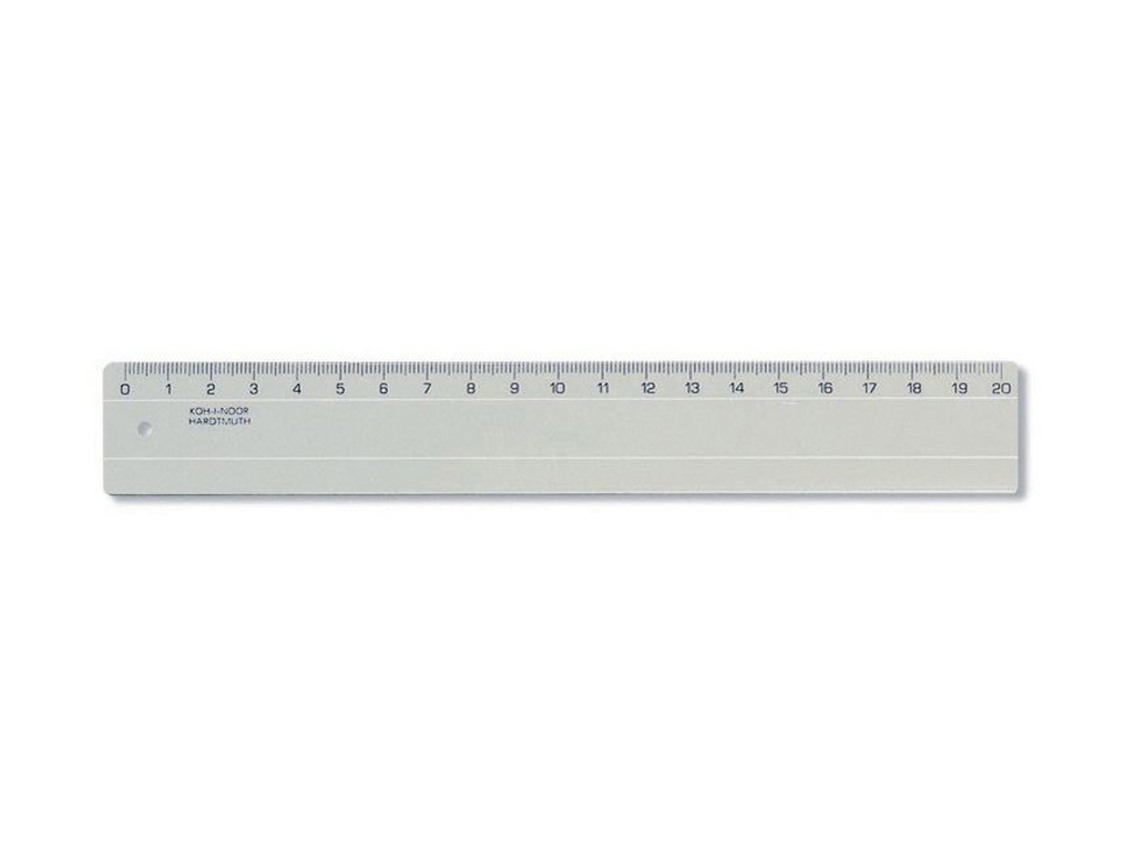 Лінійка димчата 20 см. Koh-i-Noor 742552