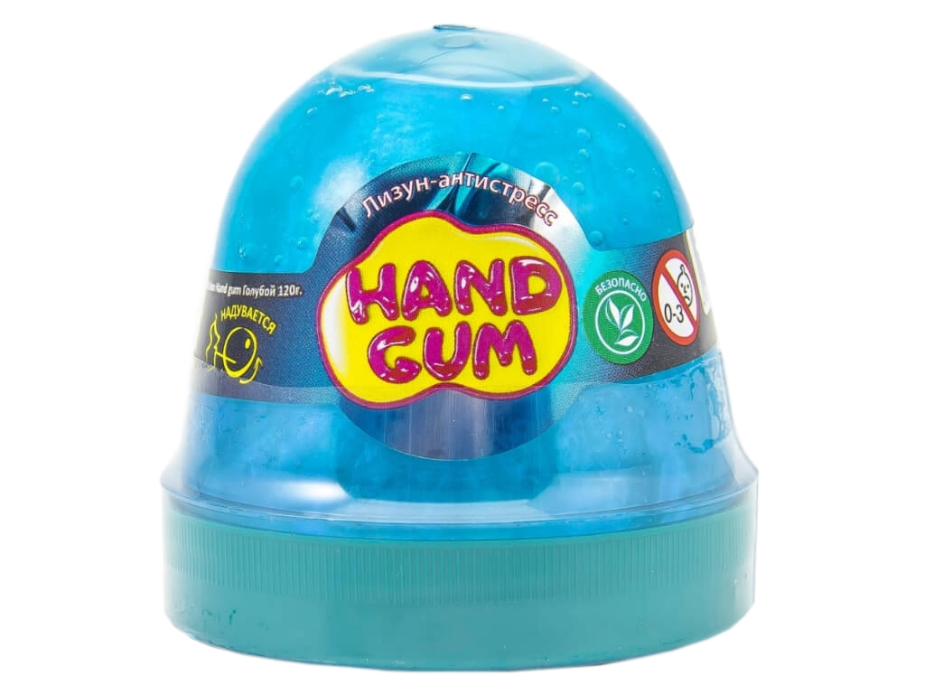 Лизун-антистресс Hand gum Голубой 120 грамм. TM Mr.Boo 80099