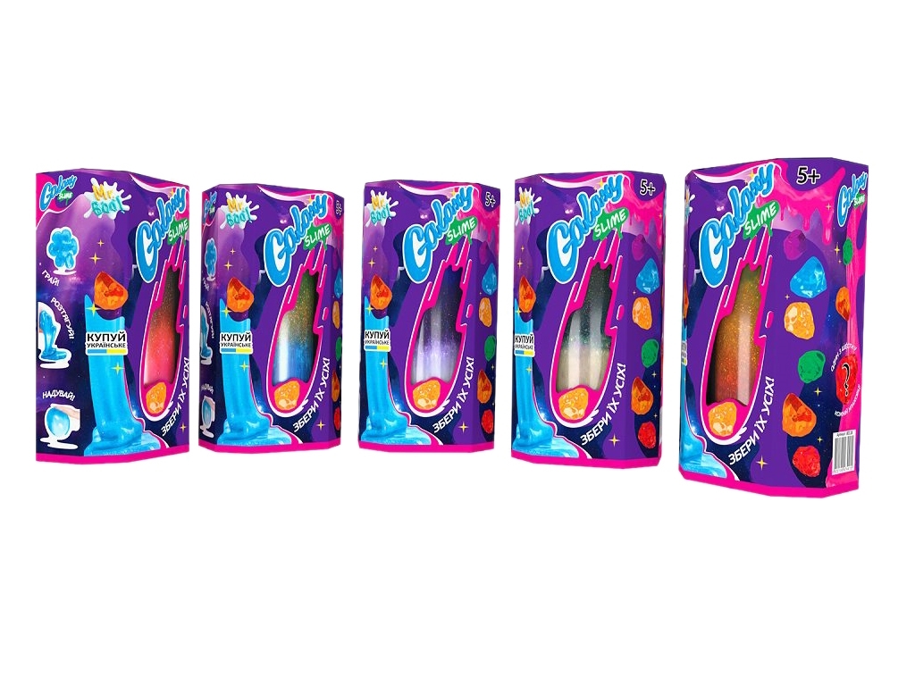 Лизун-антистресс Galaxy 350 мл.. TM Mr.Boo 80118