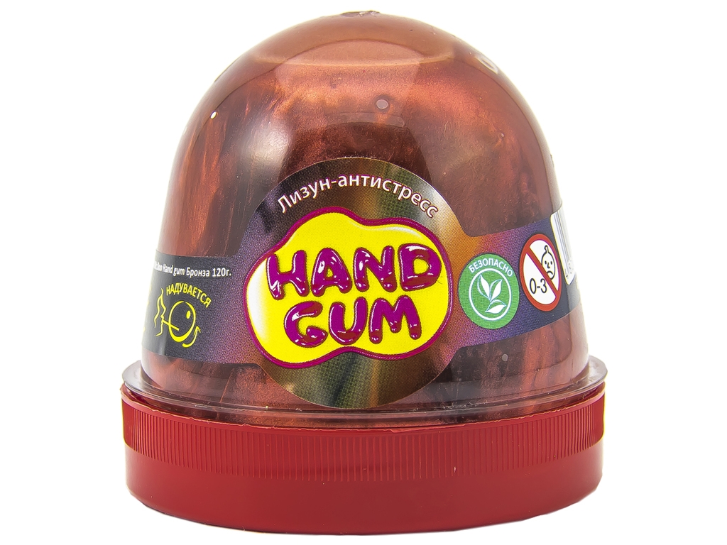 Лизун-антистрес Hand gum Бордо 120 грам. TM Mr.Boo 80106