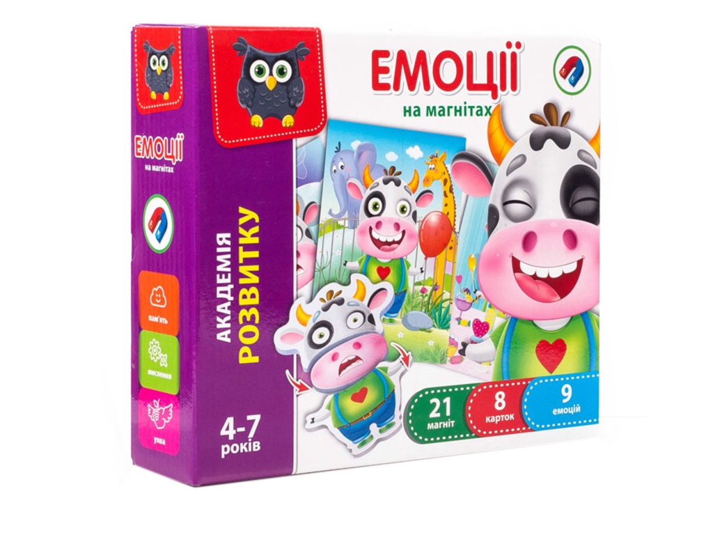 Магнитная игра Эмоции. Vladi Toys VT5422-05