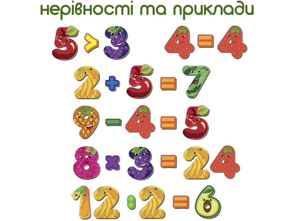 Магнітна гра Numbers. Magdum ML4031-38 EN