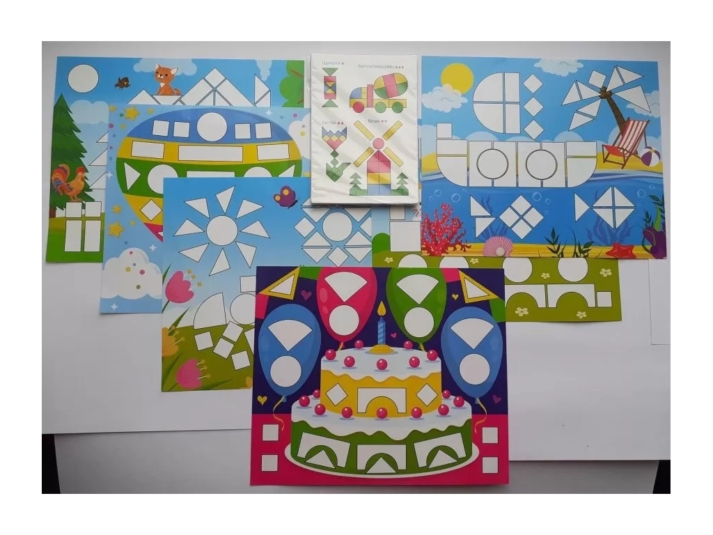 Магнітний конструктор SHAPES&COLOURS