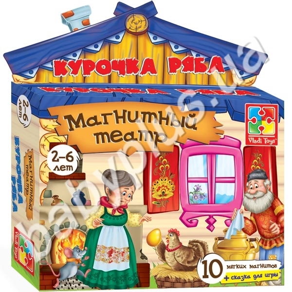 Магнитный театр Курочка Ряба, Vladi Toys