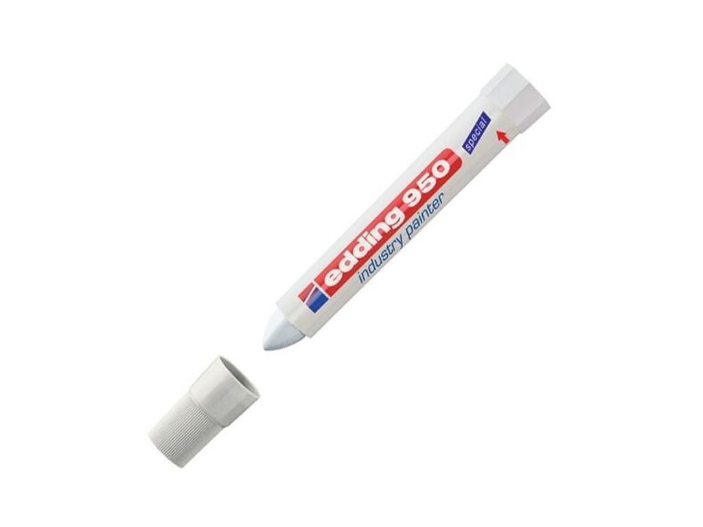 Маркер Industry Painter белый 10 мм. Edding e-950/11