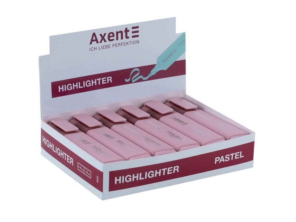 Маркер клиновидный пастель лавандовый Highlighter. Axent 2537-36-A