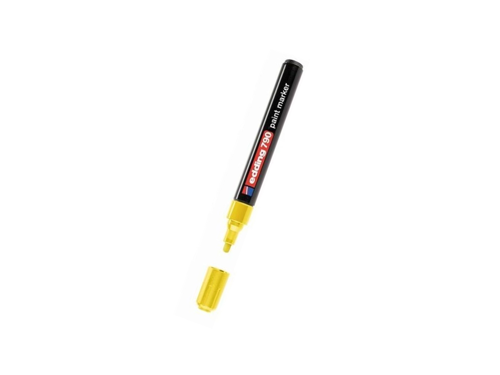 Маркер Paint круглый желтый 2-3 мм. Edding e-790/05