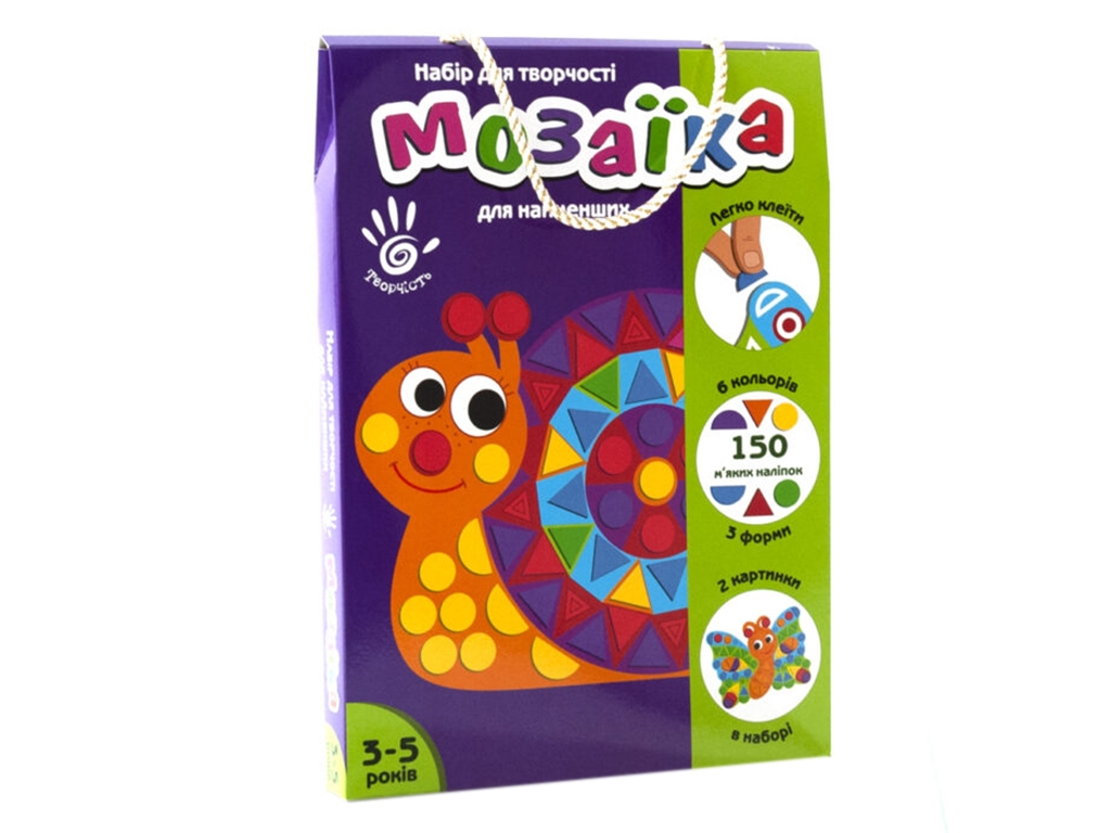 Мягкая фигурная мозаика. Улитка. Vladi Toys VT4511-01