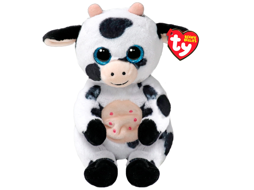 Мягкая игрушка BEANIE BELLIES Корова COW. TY 41287