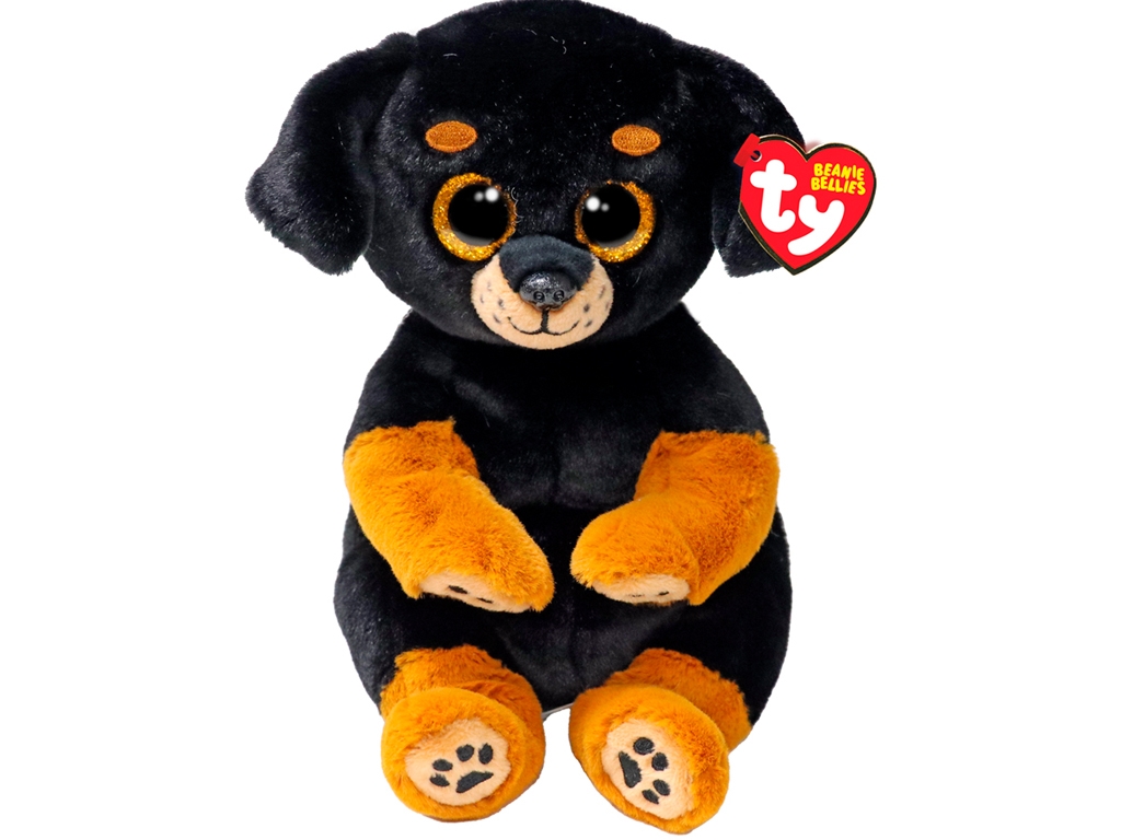 Мягкая игрушка BEANIE BELLIES Пес ROTTWEILER. TY 41290