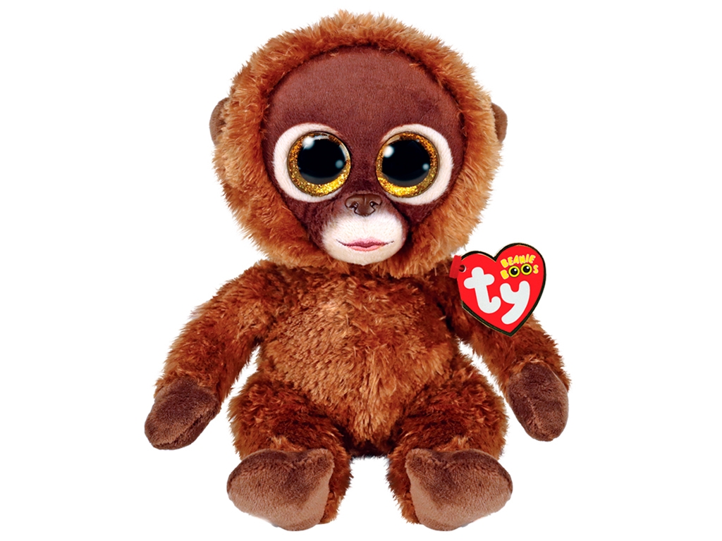 Мягкая игрушка Beanie Boos Обезьяна MONKEY 15 см. TY 36391