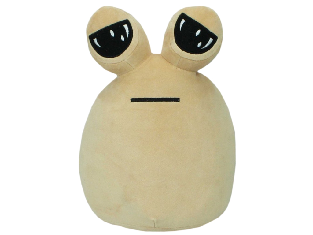 Мягкая игрушка Инопланетянин Pou 27x19x16см