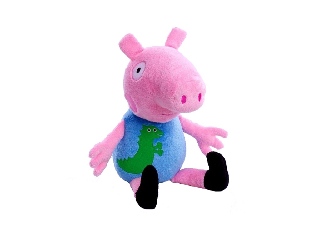 Мягкая игрушка Свинка Джордж, 25 см, плюшевая героиня мультфильма