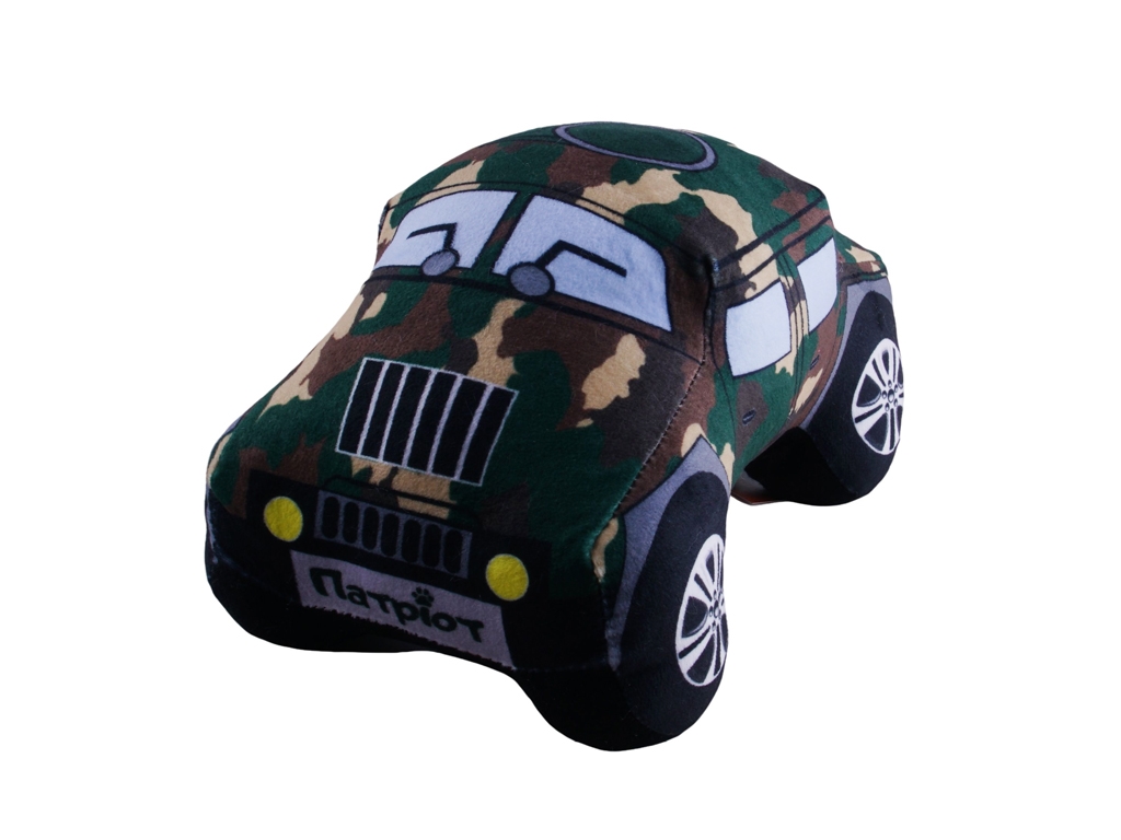 Мягкая игрушка Военный джип 16x17x30см, Копиця