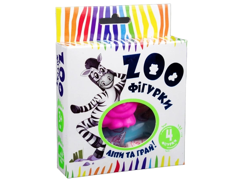 Набор для творчества Zoo фигуры, Strateg 32059