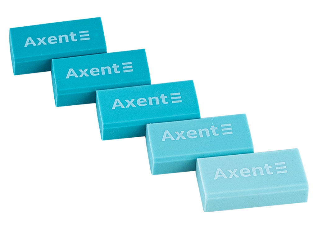 Набір гумок Gradient у пластиковому боксі 5 шт. Axent 1199-A