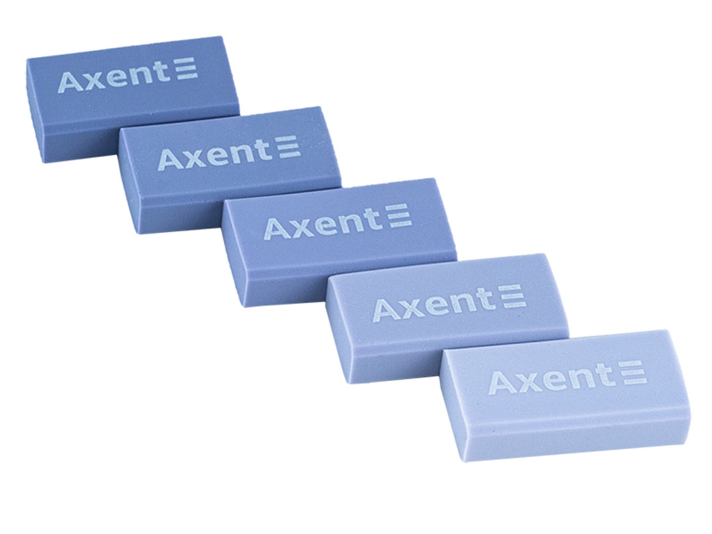 Набір гумок Gradient у пластиковому боксі 5 шт. Axent 1199-A