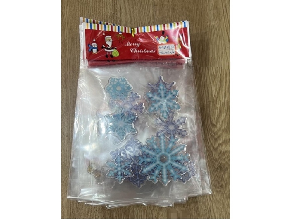 Наклейка на вікна Snowflakes 15х20см, R95829