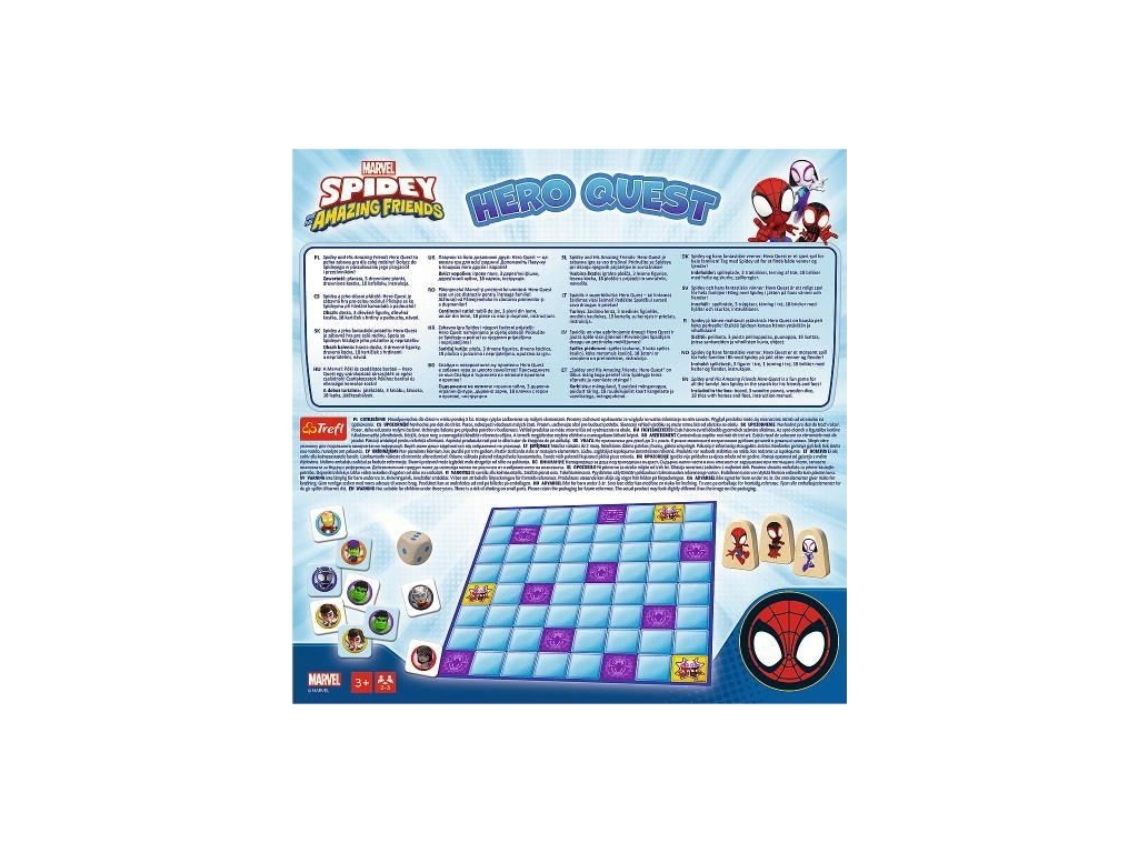 Настольная игра Trefl Hero Quest Disney Spidey and his Amazing Friends