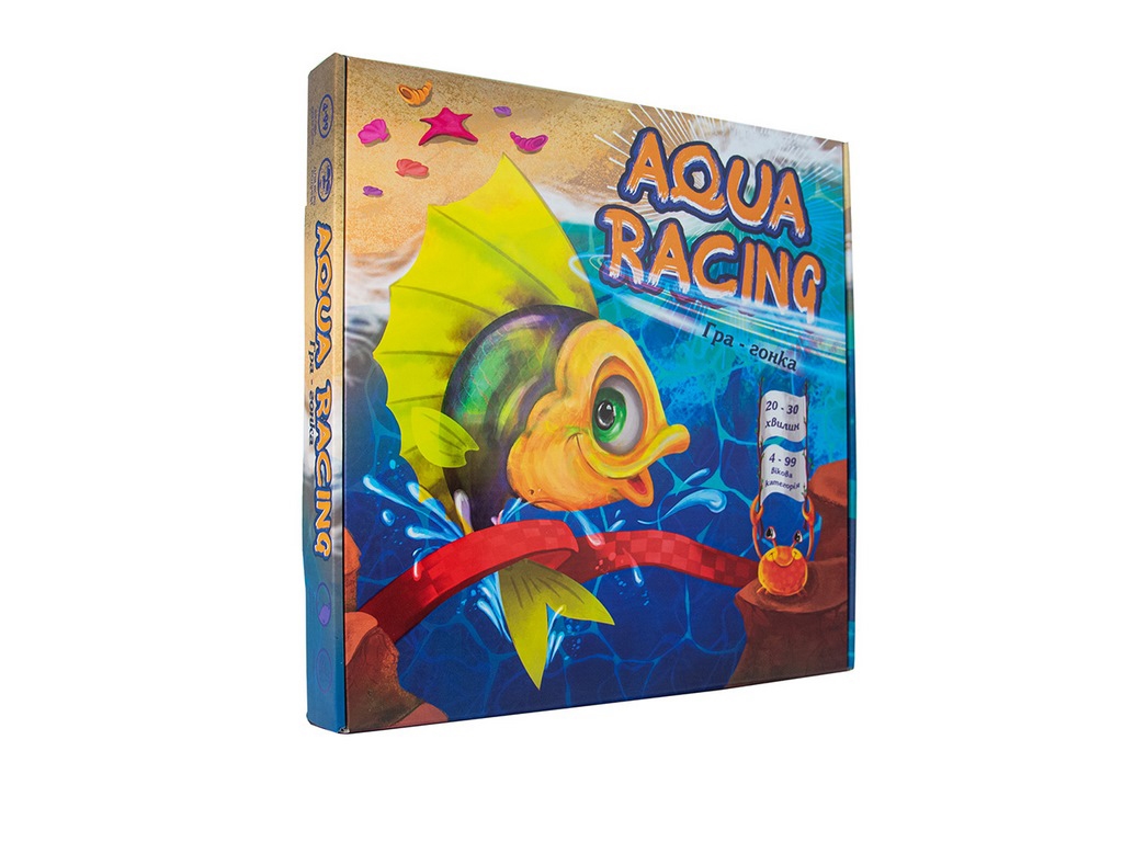 Настольная игра Aqua racing. Strateg 30416