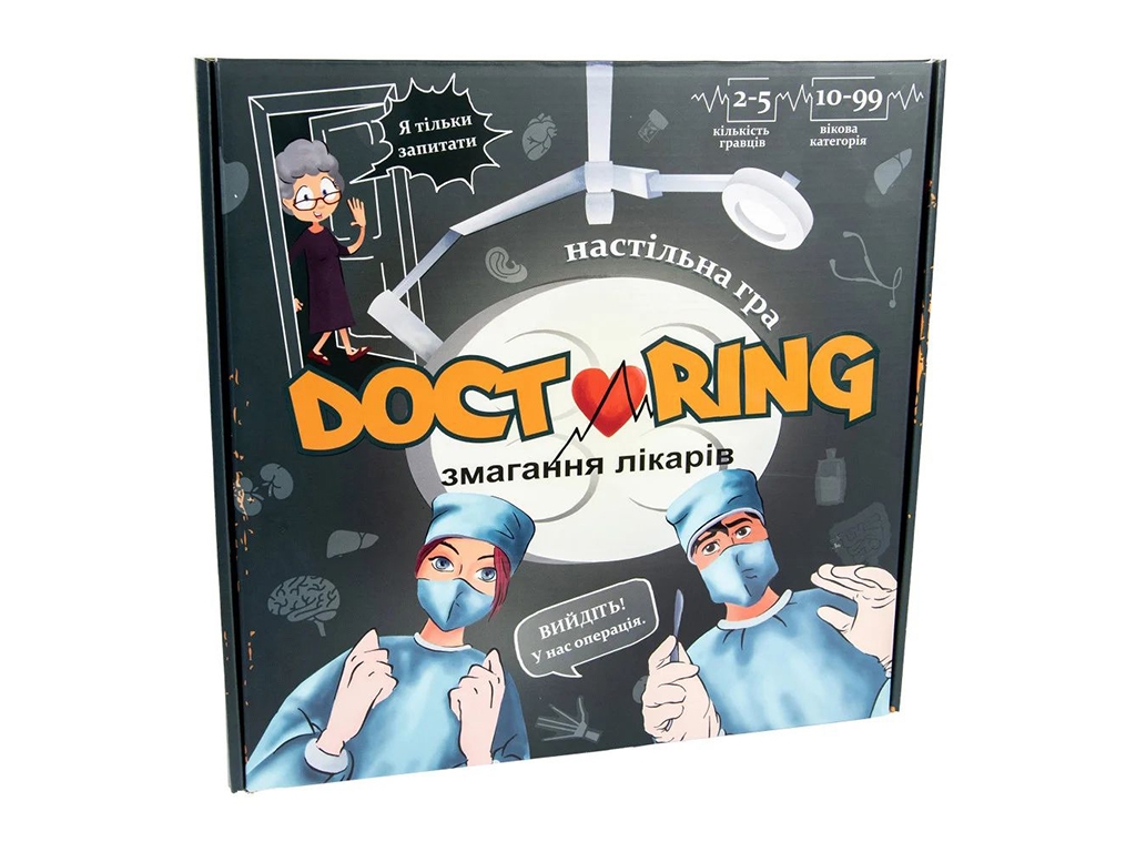 Настольная игра Doctoring – соревнование врачей. Strateg 30916