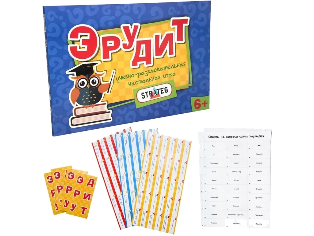Настольная игра Эрудит, Strateg