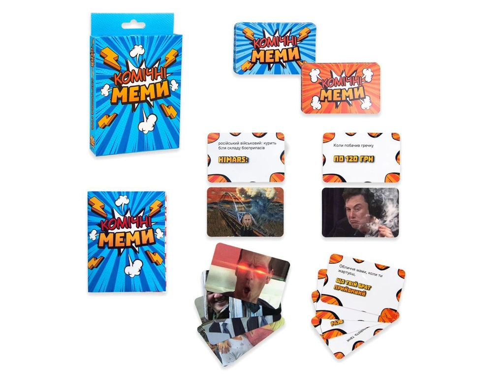 Настольная игра Комические Мемы, Strateg