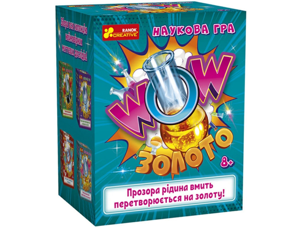 Научная игра. WOW золото. Ranok Creative 10132103У