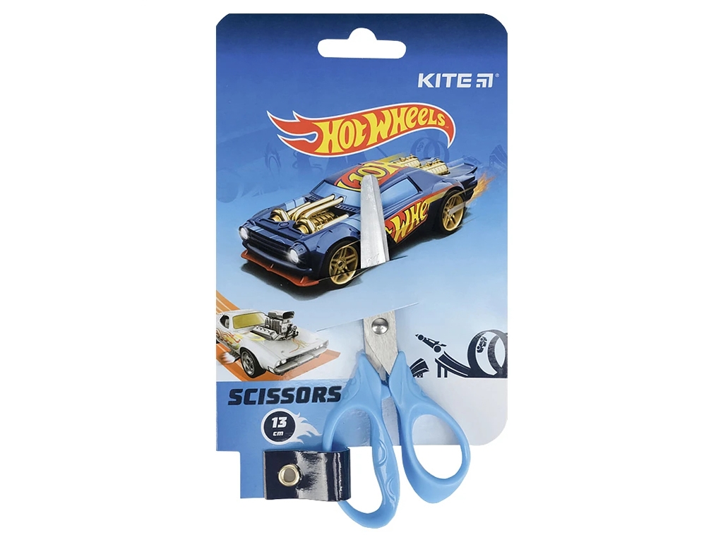 Ножницы детские Hot Wheels 13 см, Kite