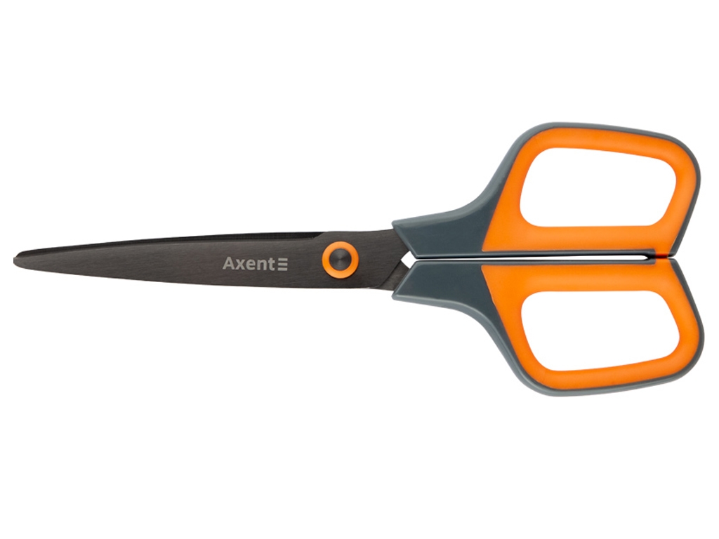 Ножницы канцелярские Titanium Lite, 19 см, титановое покрытие, Axent