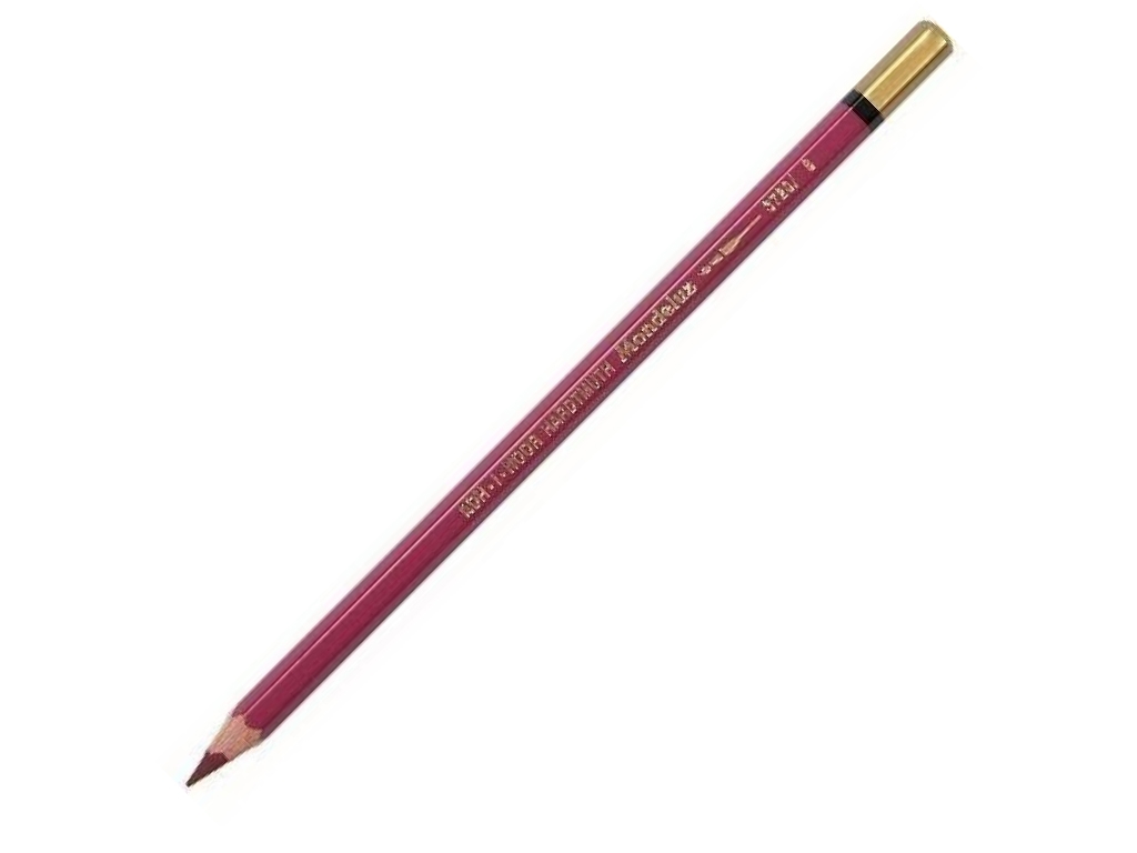 Карандаш акварельный MONDELUZ bordeaux red. Koh-i-Noor 3720/8
