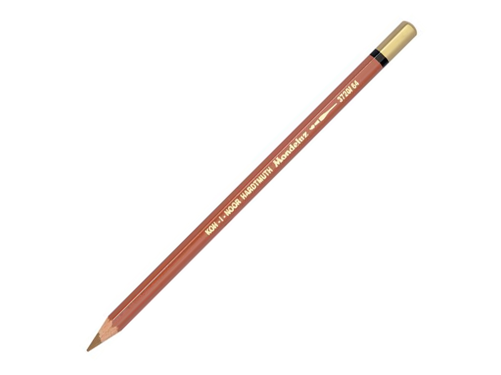 Карандаш акварельный MONDELUZ burnt ochre. Koh-i-Noor 3720/64