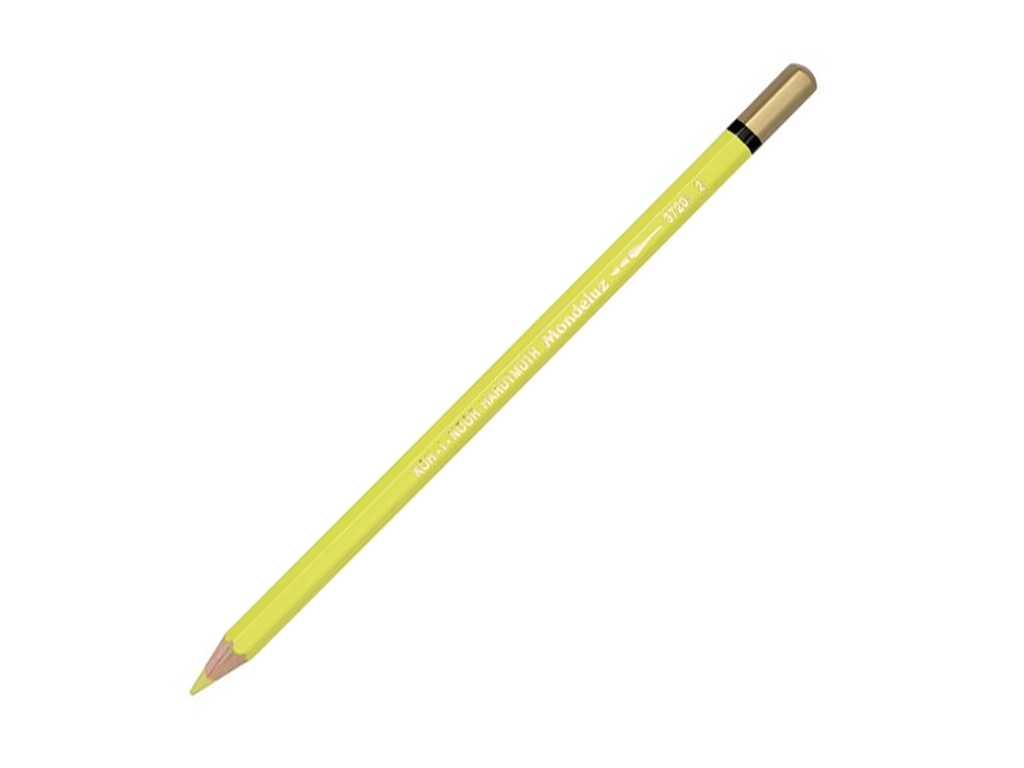 Карандаш акварельный MONDELUZ lemon yellow. Koh-i-Noor 3720/2