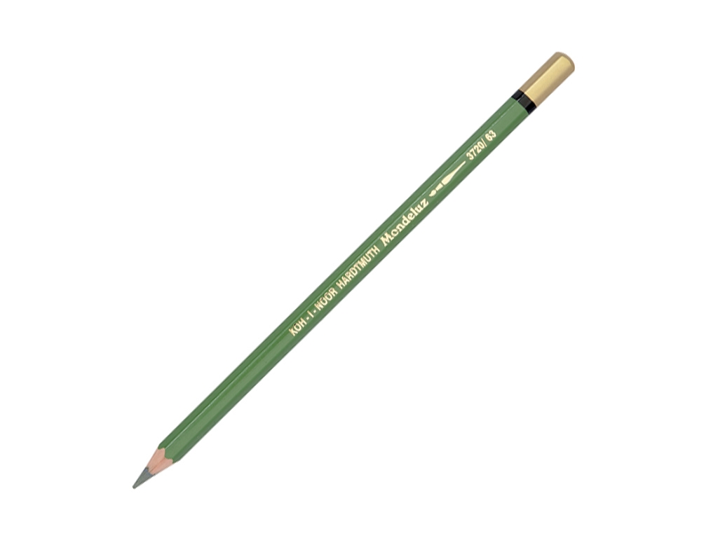 Карандаш акварельный MONDELUZ olive green light. Koh-i-Noor 3720/63