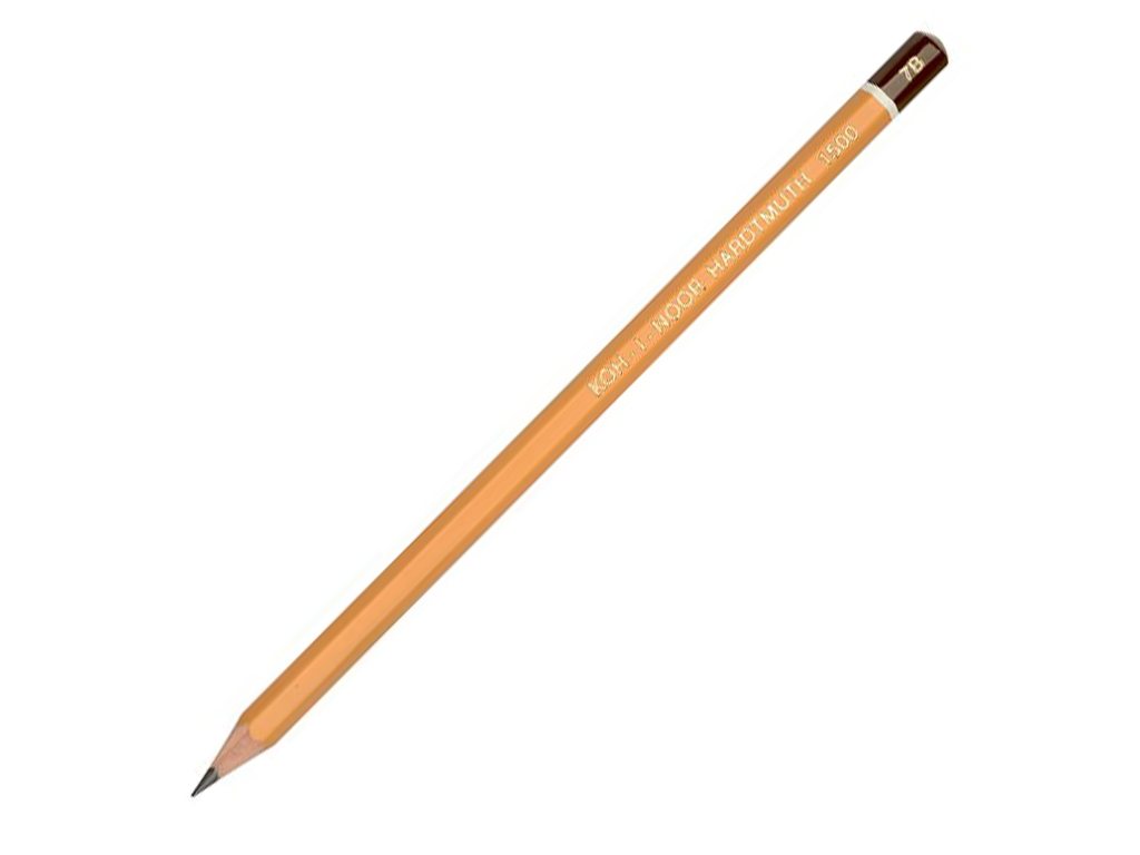 Карандаш графитный 7В. Koh-i-Noor 1500.7B