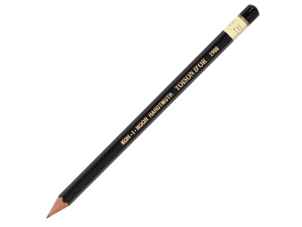 Карандаш графитный 7H. Koh-i-Noor 1900.7H