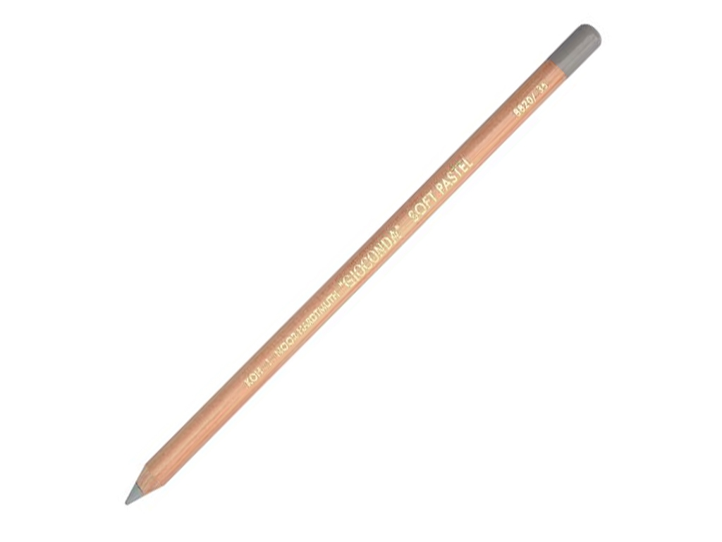Карандаш-пастель для деталей GIOCONDA Light Grey, тонкая прорисовка, Koh-i-Noor