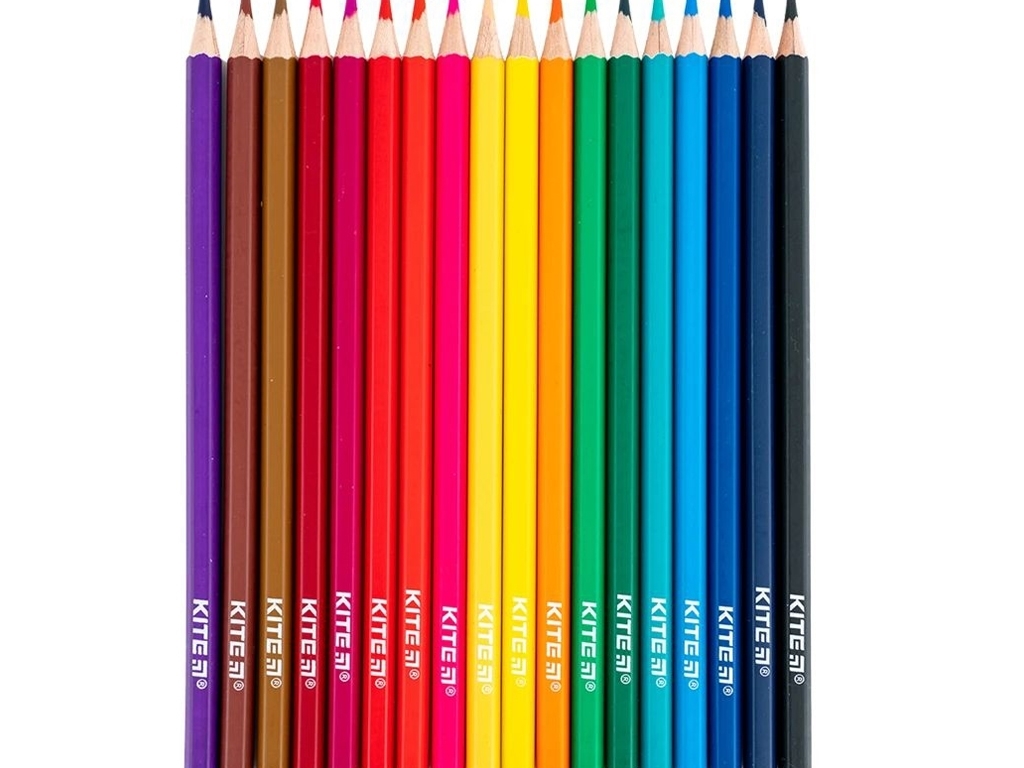 Карандаши цветные Classic 18 шт, Kite