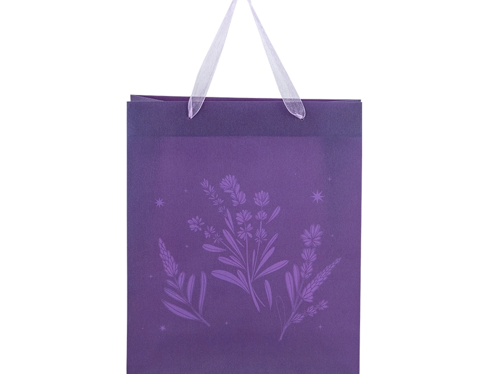 Пакет пластиковый подарочный 32х27см. Lavender-2. Axent 8504-34-A